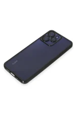 Newface Xiaomi Redmi 12 Kılıf Razer Lensli Silikon - Siyah - Görsel 4