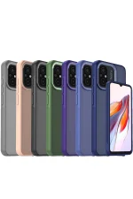 Newface Xiaomi Redmi 12C Kılıf Elegant Kapak - Siyah - Görsel 2