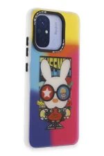 Newface Xiaomi Redmi 12C Kılıf Estoril Desenli Kapak - Estoril - 10 - Görsel 2