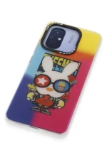 Newface Xiaomi Redmi 12C Kılıf Estoril Desenli Kapak - Estoril - 10 - Görsel 4