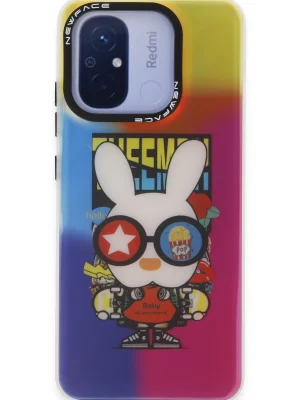 Newface Xiaomi Redmi 12C Kılıf Estoril Desenli Kapak - Estoril - 10