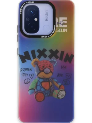 Newface Xiaomi Redmi 12C Kılıf Estoril Desenli Kapak - Estoril - 11