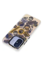 Newface Xiaomi Redmi 12C Kılıf Estoril Desenli Kapak - Estoril - 13 - Görsel 3