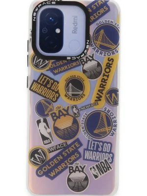 Newface Xiaomi Redmi 12C Kılıf Estoril Desenli Kapak - Estoril - 13