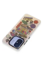 Newface Xiaomi Redmi 12C Kılıf Estoril Desenli Kapak - Estoril - 14 - Görsel 3