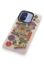 Newface Xiaomi Redmi 12C Kılıf Estoril Desenli Kapak - Estoril - 14 - Görsel 4