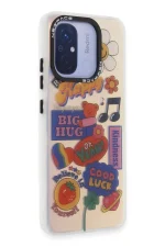 Newface Xiaomi Redmi 12C Kılıf Estoril Desenli Kapak - Estoril - 15 - Görsel 2