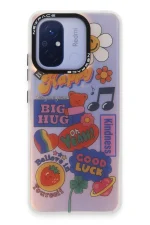 Newface Xiaomi Redmi 12C Kılıf Estoril Desenli Kapak - Estoril - 15