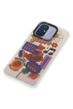 Newface Xiaomi Redmi 12C Kılıf Estoril Desenli Kapak - Estoril - 15 - Görsel 4