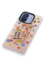 Newface Xiaomi Redmi 12C Kılıf Estoril Desenli Kapak - Estoril - 16 - Görsel 4