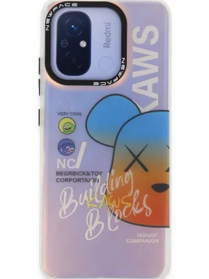 Newface Xiaomi Redmi 12C Kılıf Estoril Desenli Kapak - Estoril - 6