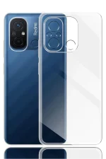 Newface Xiaomi Redmi 12C Kılıf Lüx Şeffaf Silikon