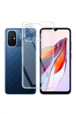 Newface Xiaomi Redmi 12C Kılıf Lüx Şeffaf Silikon - Görsel 4