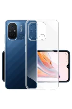 Newface Xiaomi Redmi 12C Kılıf Lüx Şeffaf Silikon - Görsel 6