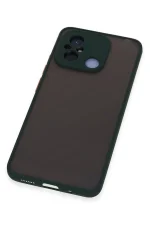 Newface Xiaomi Redmi 12C Kılıf Montreal Silikon Kapak - Yeşil - Görsel 3