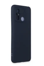 Newface Xiaomi Redmi 12C Kılıf Nano içi Kadife Silikon - Lacivert - Görsel 2