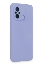 Newface Xiaomi Redmi 12C Kılıf Nano içi Kadife Silikon - Lila - Görsel 2