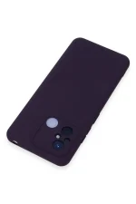 Newface Xiaomi Redmi 12C Kılıf Nano içi Kadife Silikon - Mor - Görsel 3