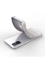 Newface Xiaomi Redmi 12C Kılıf Optimum Silikon - Krem - Görsel 4