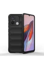 Newface Xiaomi Redmi 12C Kılıf Optimum Silikon - Siyah