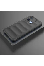 Newface Xiaomi Redmi 12C Kılıf Optimum Silikon - Siyah - Görsel 3