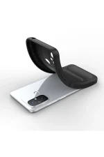 Newface Xiaomi Redmi 12C Kılıf Optimum Silikon - Siyah - Görsel 4