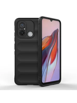 Newface Xiaomi Redmi 12C Kılıf Optimum Silikon - Siyah