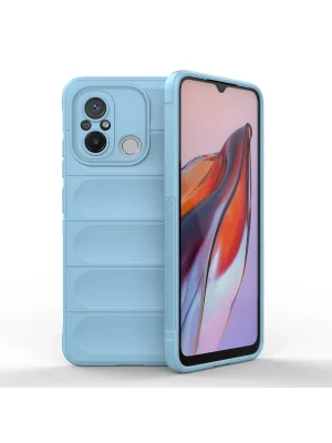 Newface Xiaomi Redmi 12C Kılıf Optimum Silikon - Sky Blue