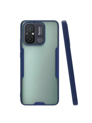 Newface Xiaomi Redmi 12C Kılıf Platin Silikon - Lacivert