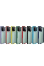 Newface Xiaomi Redmi 12C Kılıf Platin Silikon - Lila - Görsel 2