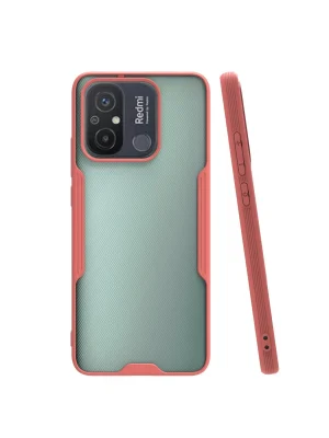 Newface Xiaomi Redmi 12C Kılıf Platin Silikon - Pembe