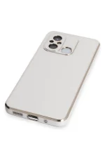 Newface Xiaomi Redmi 12C Kılıf Volet Silikon - Beyaz - Görsel 4