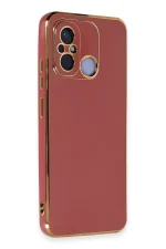 Newface Xiaomi Redmi 12C Kılıf Volet Silikon - Kırmızı - Görsel 2