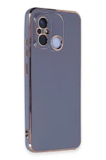 Newface Xiaomi Redmi 12C Kılıf Volet Silikon - Mavi - Görsel 2