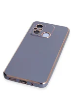 Newface Xiaomi Redmi 12C Kılıf Volet Silikon - Mavi - Görsel 4