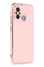 Newface Xiaomi Redmi 12C Kılıf Volet Silikon - Pembe - Görsel 2