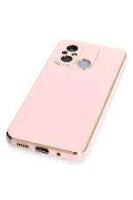 Newface Xiaomi Redmi 12C Kılıf Volet Silikon - Pembe - Görsel 4