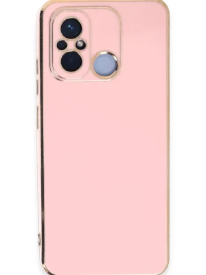 Newface Xiaomi Redmi 12C Kılıf Volet Silikon - Pembe
