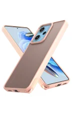 Newface Xiaomi Redmi 13 4G Kılıf Elegant Kapak - Pudra