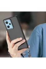 Newface Xiaomi Redmi 13 4G Kılıf Elegant Kapak - Siyah - Görsel 2