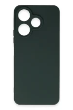 Newface Xiaomi Redmi 13 4G Kılıf First Silikon - Koyu Yeşil - Görsel 2