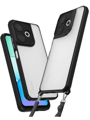 Newface Xiaomi Redmi 13 4G Kılıf Penta Silikon Kılıf - Siyah