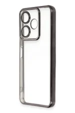 Newface Xiaomi Redmi 13 4G Kılıf Razer Lensli Silikon - Siyah - Görsel 2