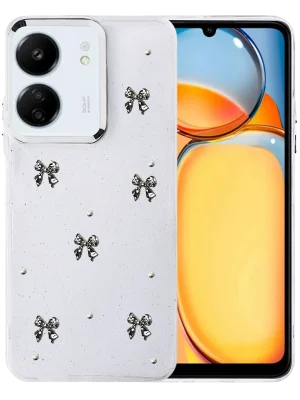 Newface Xiaomi Redmi 13C Fiyonk Desenli Kapak - Desen 5