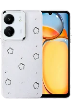 Newface Xiaomi Redmi 13C Fiyonk Desenli Kapak - Desen 8