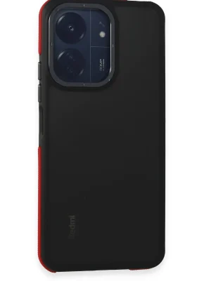 Newface Xiaomi Redmi 13C Harvel Kapak - Kırmızı