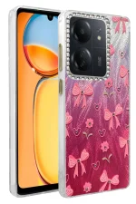 Newface Xiaomi Redmi 13C Kılıf Blade Aynalı Desenli Kapak - Desen 3