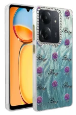 Newface Xiaomi Redmi 13C Kılıf Blade Aynalı Desenli Kapak - Desen 9