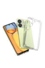 Newface Xiaomi Redmi 13C Kılıf Lüx Şeffaf Silikon - Görsel 3