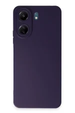Newface Xiaomi Redmi 13C Kılıf Nano içi Kadife Silikon - Mor